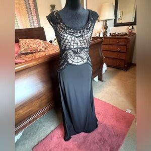 Sue Wong formal beaded gown.  Size 8.  Altered for petite figure.